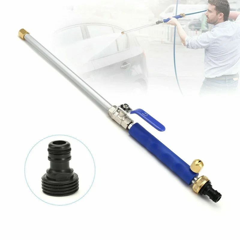 High Pressure Power Washer Watering Sprayer Cleaning Lance Hydro Jet Water Hose Nozzle Wand Lance Garden Flower Watering Tool