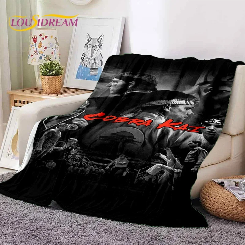 

3D Cobra Kai Classics TV Amanda Karate Soft Flannel Blanket for Beds Bedroom Sofa Picnic,Throw Blanket for Cover Outdoor Leisure