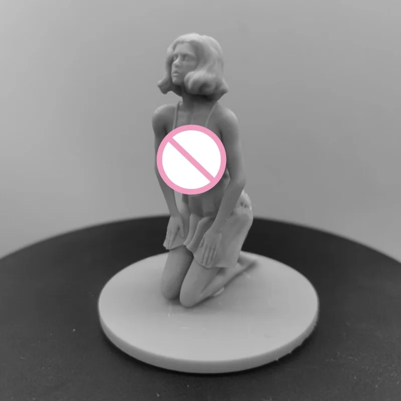 รูปเรซิ่น 1/24 Scale King Kong สาวฉากประกอบชุดประกอบและ Unpainted รูปปั้นของเล่น