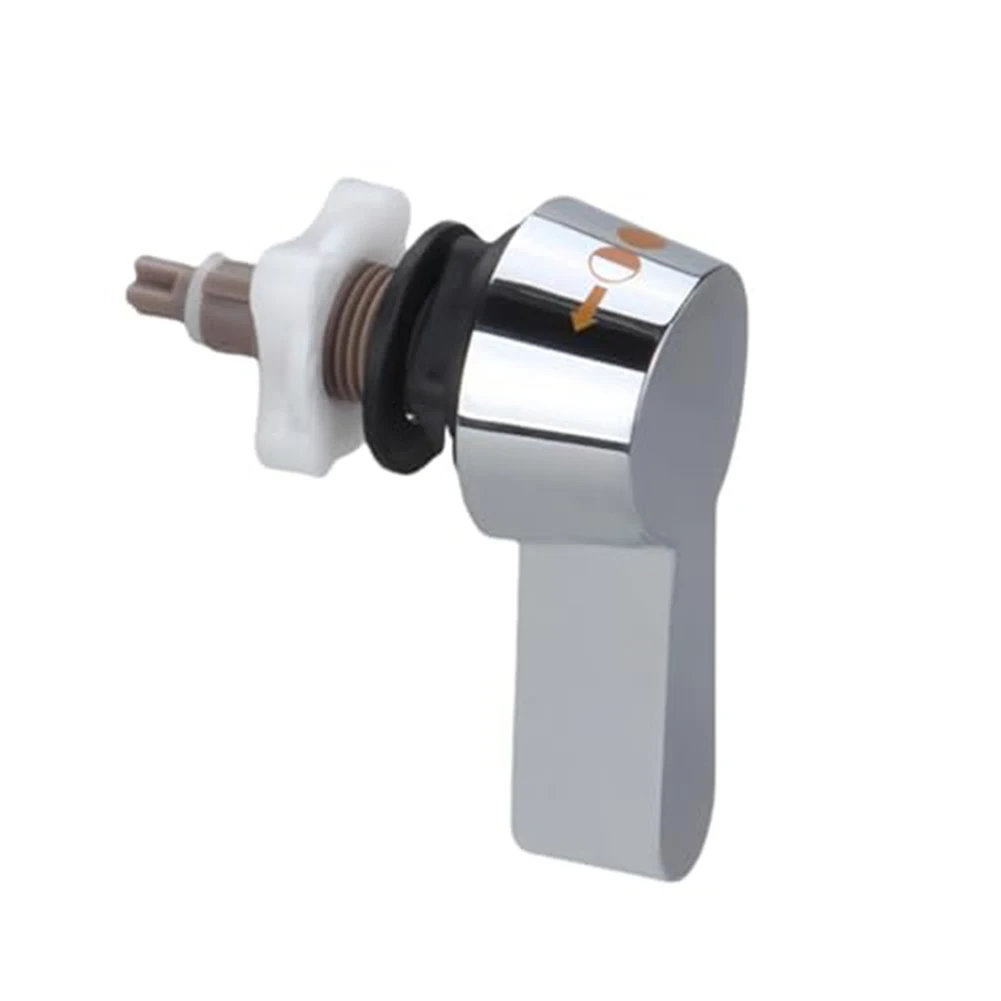 

3 Inch Flush Valve Trip Lever Kit, Adjustable Toilet Flush Handle Replacement With Cable Box Drain Valve Kit For Worldwide Tank