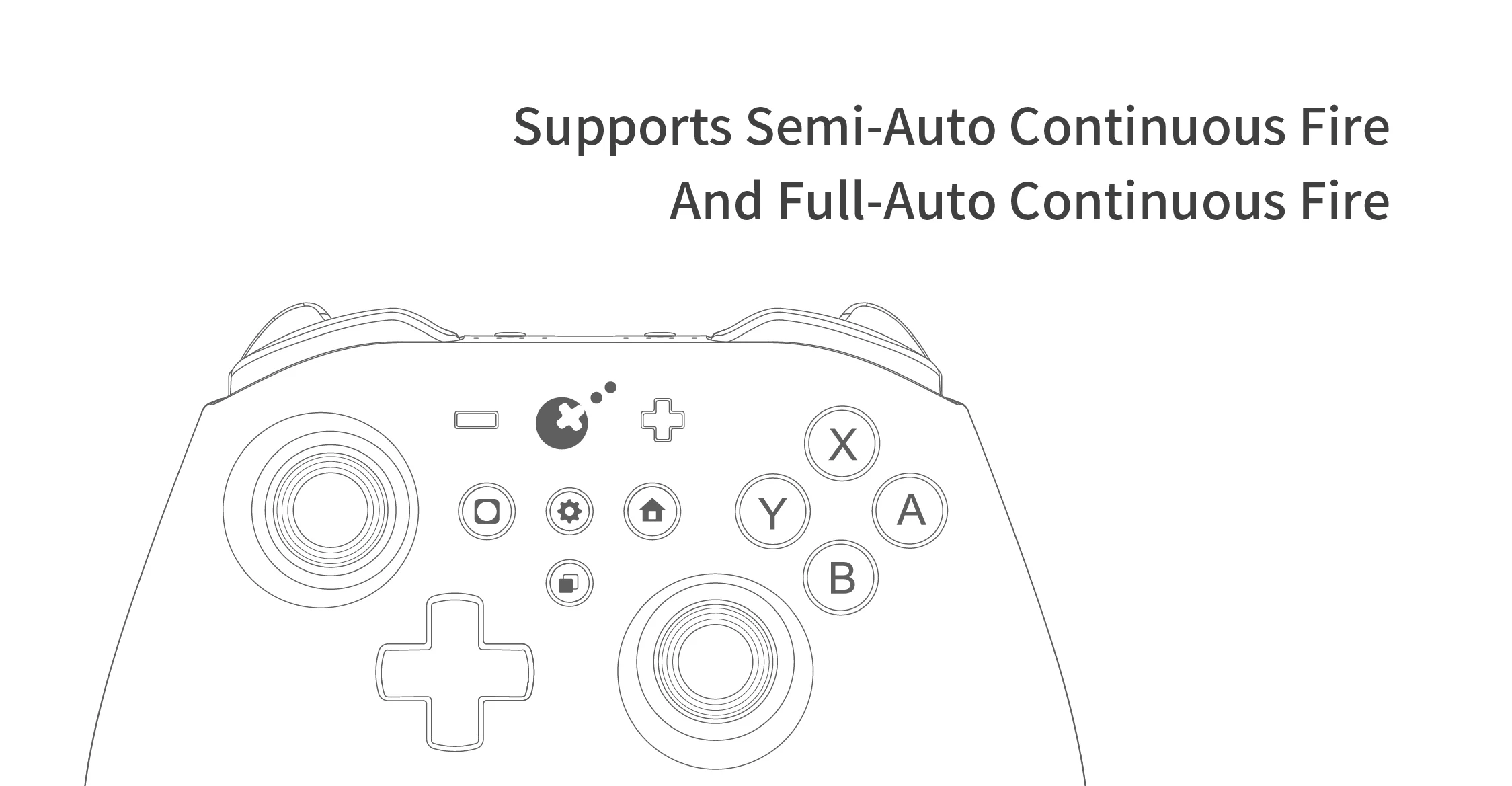 GuliKit Bluetooth-Spielcontroller mit TMR-Joystick und Hyperlink 2 Adapter für Windows/Switch 2/Steam Deck/iOS/macOS – Detail 7