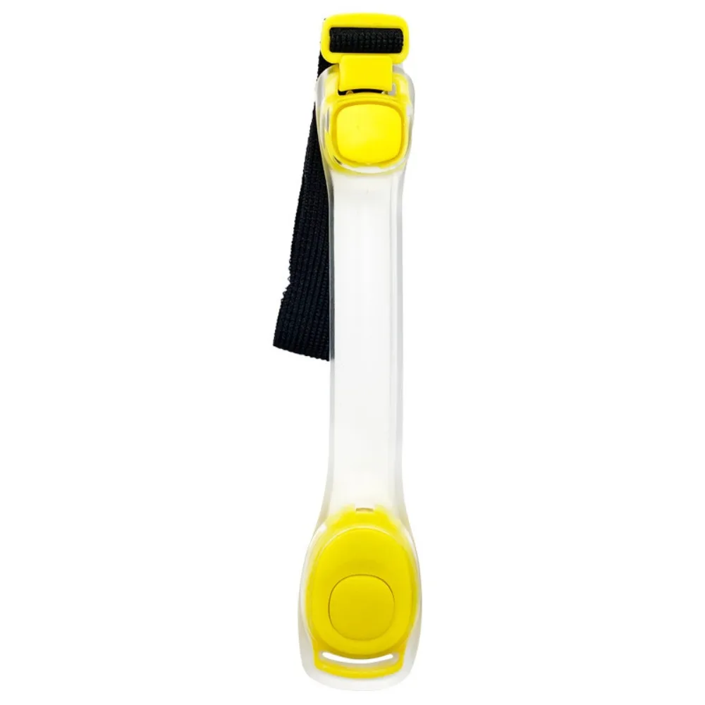 

New Plastic PVC LED Light Up Armband Adjustable Wearable Running Arm Belt Luminous Bracelet Night Running Equipment