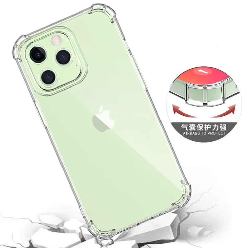 1.5MM Thick Air-Bag Clear Case For Motorola Moto G17 G57 G67 G96 G86 G56 G85 G75 G05 G84 G64 G54 G24 G14 G06 Cover Fundas