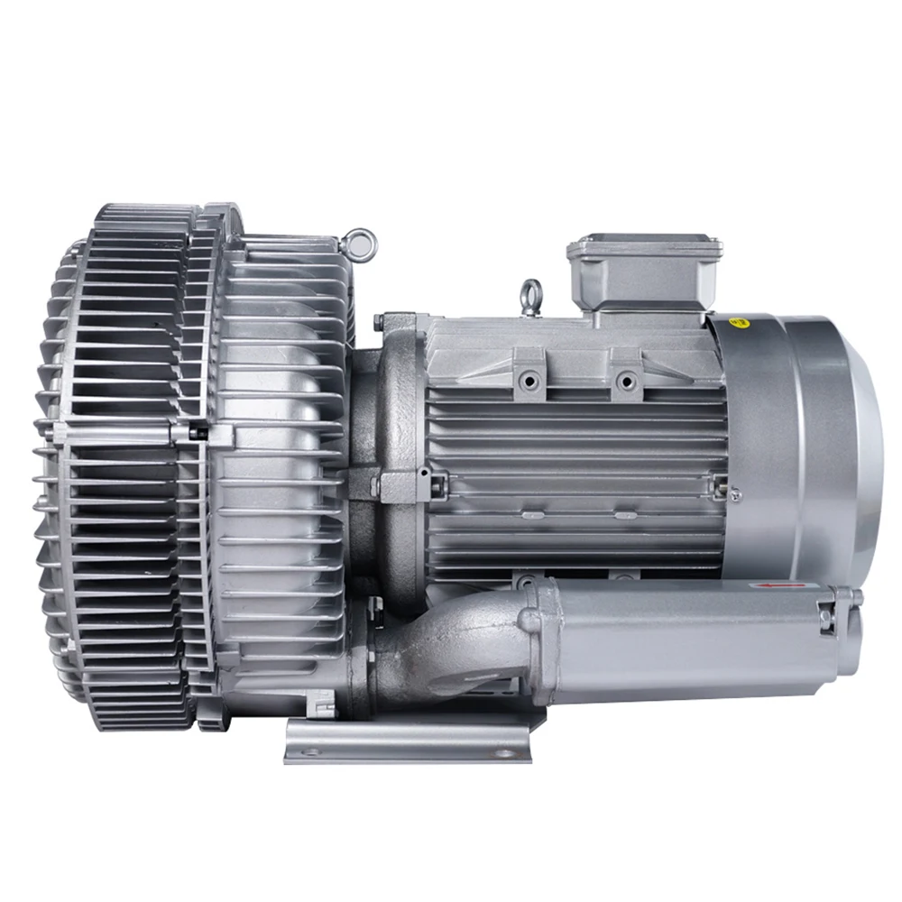 Factory Direct Sale 7.5kw Side Channel Air Blower High Quality Double Stage Ring Blower