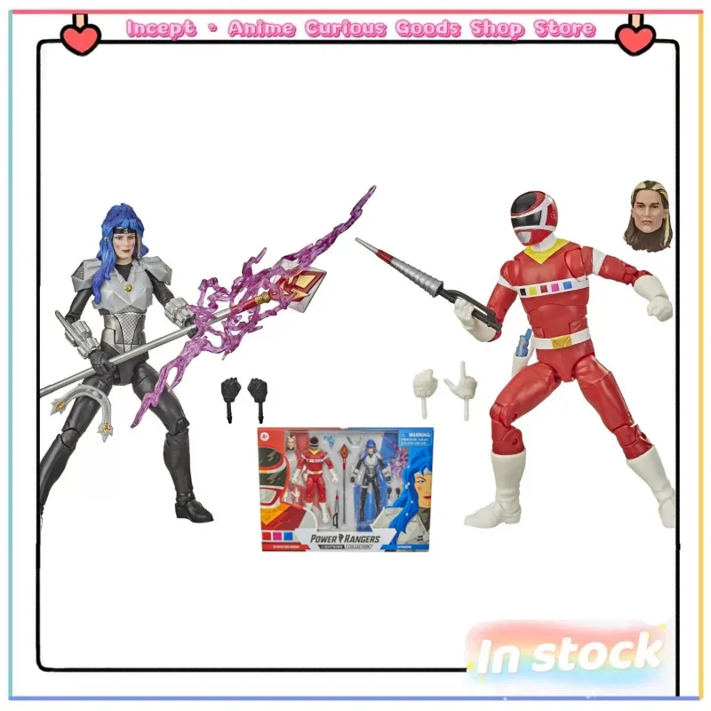 

In Stock Hasbro Power Rangers Lightning Collection 6-inch Double Set Space Power Rangers Astronomia Red Ranger Collection Gift