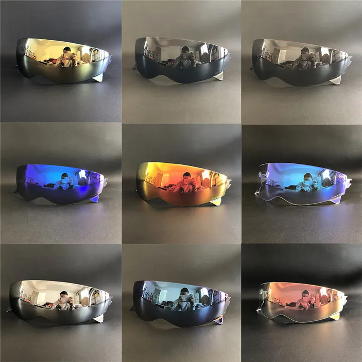 

Motorcycle Helmet Visor Clear Smoke For Scorpion Exo Combat / Covert-X Helmet Shield Lens