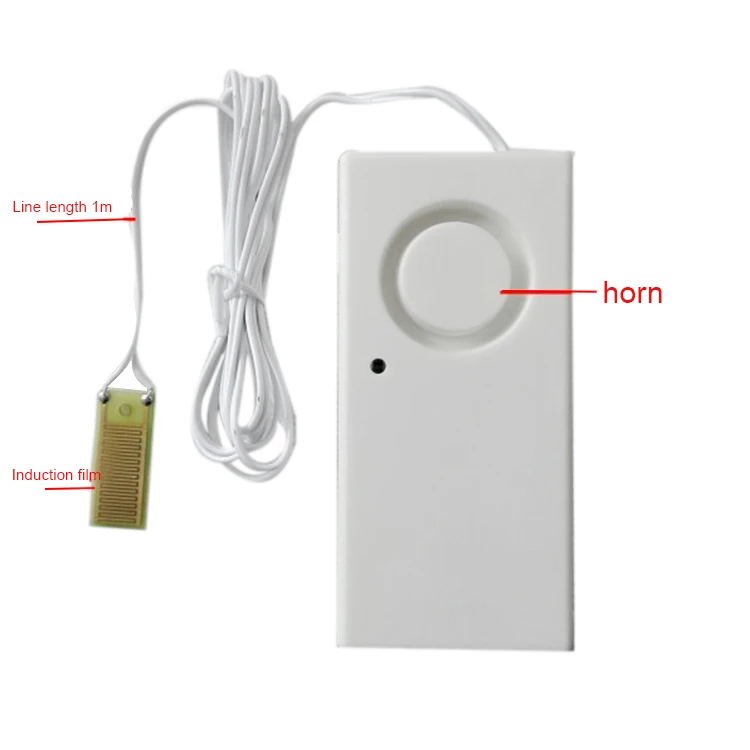 Home Alarm Water Lekkage Spot Alarm Detector Onafhankelijke Waterlek Sensor Detectie Overstromingswaarschuwing Overloop Beveiliging Alarm