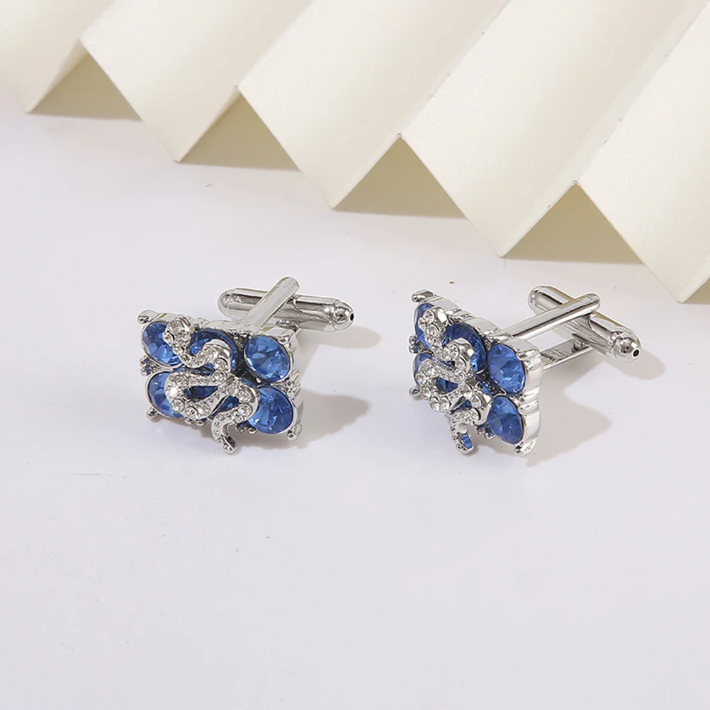 

1Pair Men Cuff Links Alloy Shirts Suits Cufflink Shirt Sleeve Buckle Stunning Eyecatching Look Comfortable Touch Use Perfect