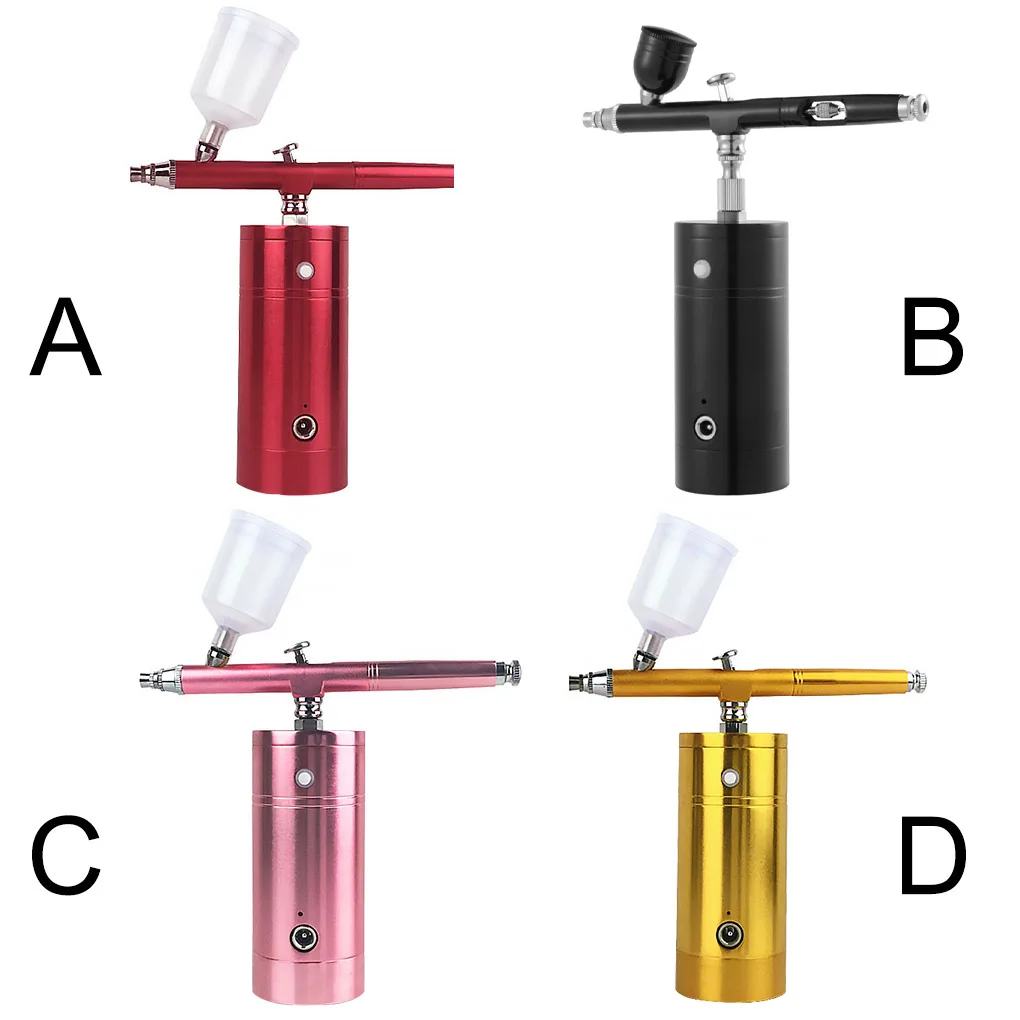 

Модель торта Аэрограф для окрашивания торта Портативный перезаряжаемый ручной распылитель воздушной краски Аэрограф для начинающих, золото