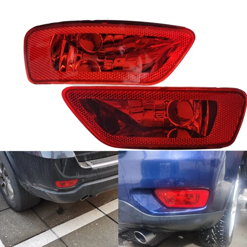 Rear bumper light For Dodge Journey 11-16 For Jeep Compass Grand Cherokee 11-16 Tail Bumper Lamp Fog Light signal light