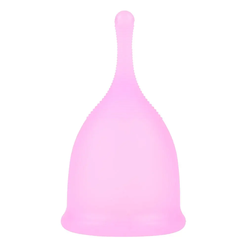 1pc Menstrual Cup Medical Silicone Lady Feminine Hygiene Copa Women Period Soft Grade with Storage Case Leak-proof Reusable