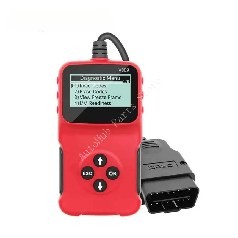 

Профессиональный сканер OBD2 V309 - усовершенствованный диагностический инструмент для автомобилей с функцией обнаружения неисправностей двигателя