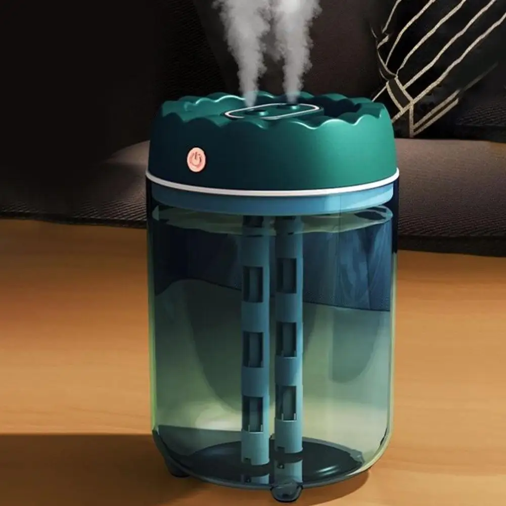 

Air Moisturizer 1.8L Capacity Sleep Environment Continuous Mist Easy Refilling Smart Auto Shut-off Transparent Water Tank