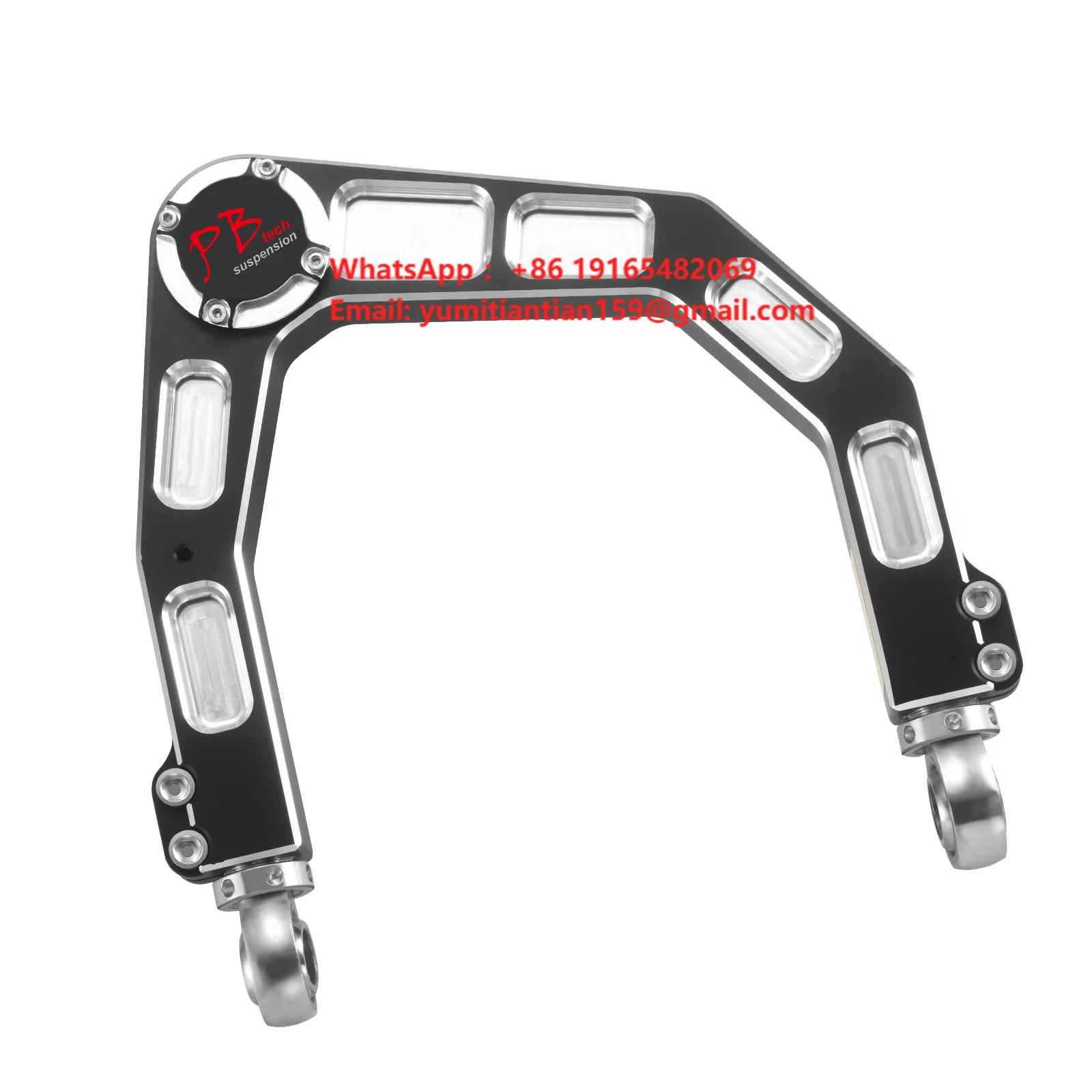 For 2004-UP Ford F150 Uniball Billet Aluminum Upper Control Arm Kit