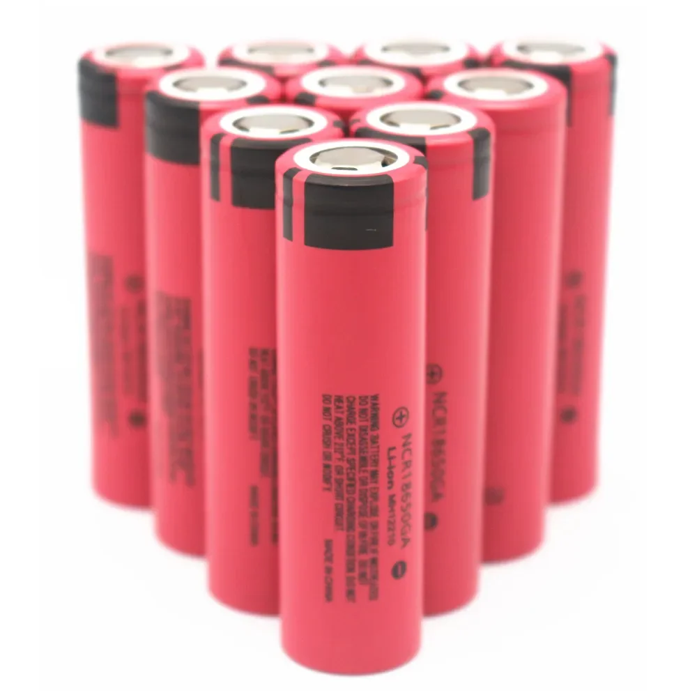 NEW Original NCR18650GA Lithium Battery 3.6V 3500mAh Flat Top 20A High Current Discharge Sony 18650 Cell Rechargeable batteries