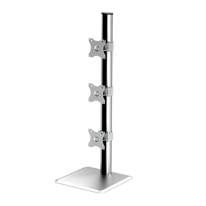 

customized heightened model, upper and lower three-screen monitor, computer multi-screen bracket