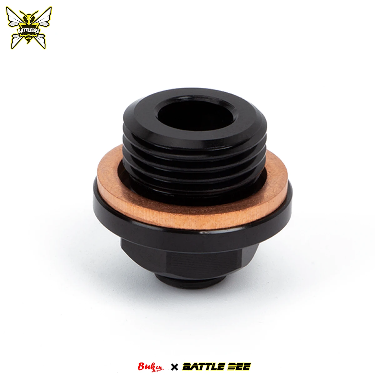 Battle Bee Praktyczny adapter portu temperatury oleju i ciśnienia oleju M18*1,5 do 1/8 NPT Śruba czujnika adaptera zamiennego
