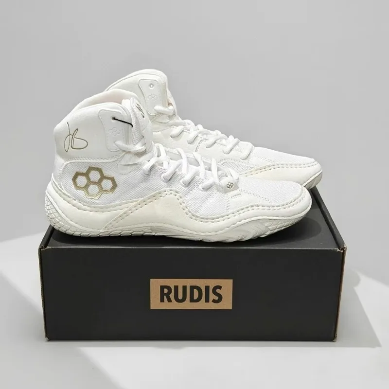 Neue Wrestling-Stiefel Designer-Boxschuhe für Paare Atmungsaktive Kampfschuhe für Männer und Frauen Große Größen Gym-Trainingsschuhe – Detail 3