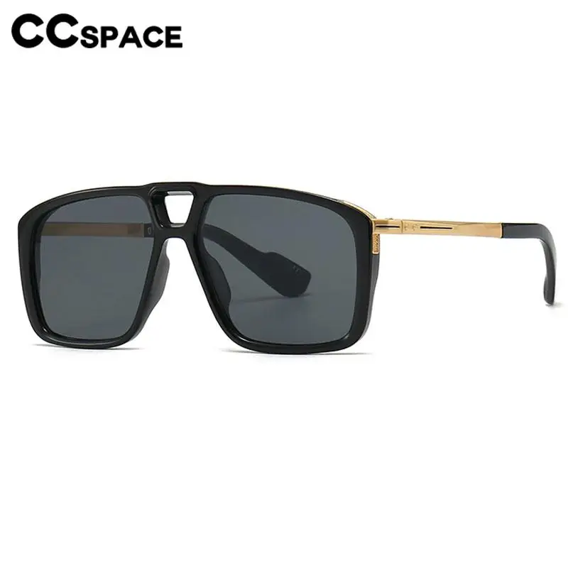 56865 Retro Pilot Shades Men Square Gradient Color Sunglasses Driver Glasses Outdoors Riding Protection Sunshade Mirror Uv400