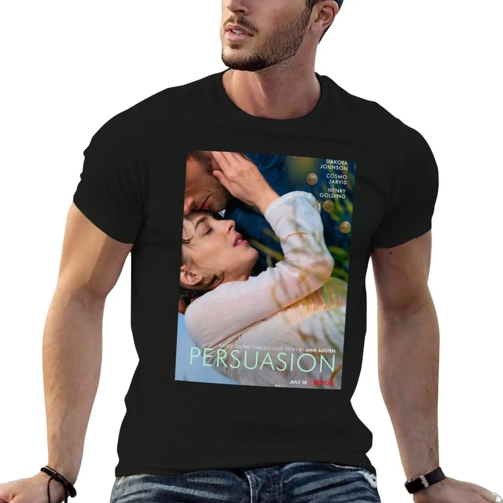 

Persuasion Movie 2022 T-Shirt t shirt men 100% cotton luxury brand t shirts for man cotton soft T-Shirt