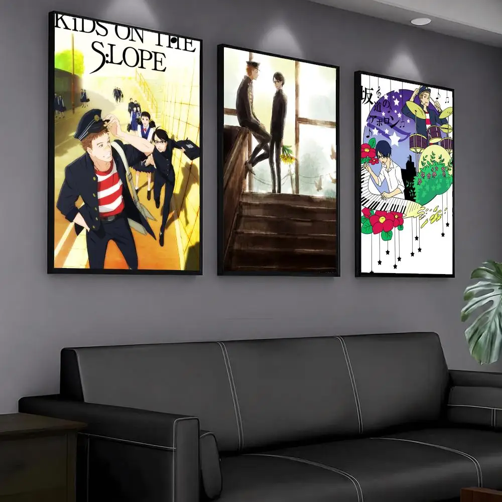 anime K-Kids on the Slope-E Painting Calligraphy Artwork for Home Bedroom Office Wall Decoration Gift