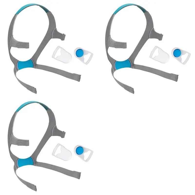 

【FLASH DEAL】3X Headgear For Airfit F20, Replacement CPAP Mask Headgear Strap With Clips CPAP Supplies For Airfit/Airtouch F20