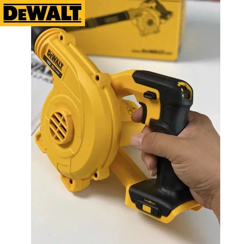 Imagem -03 - Compact Jobsite Blower Aspirador de pó Folha de Jardim Ferramentas Elétricas Recarregáveis sem Fio Air Blower Dce100n Dewalt-dce100