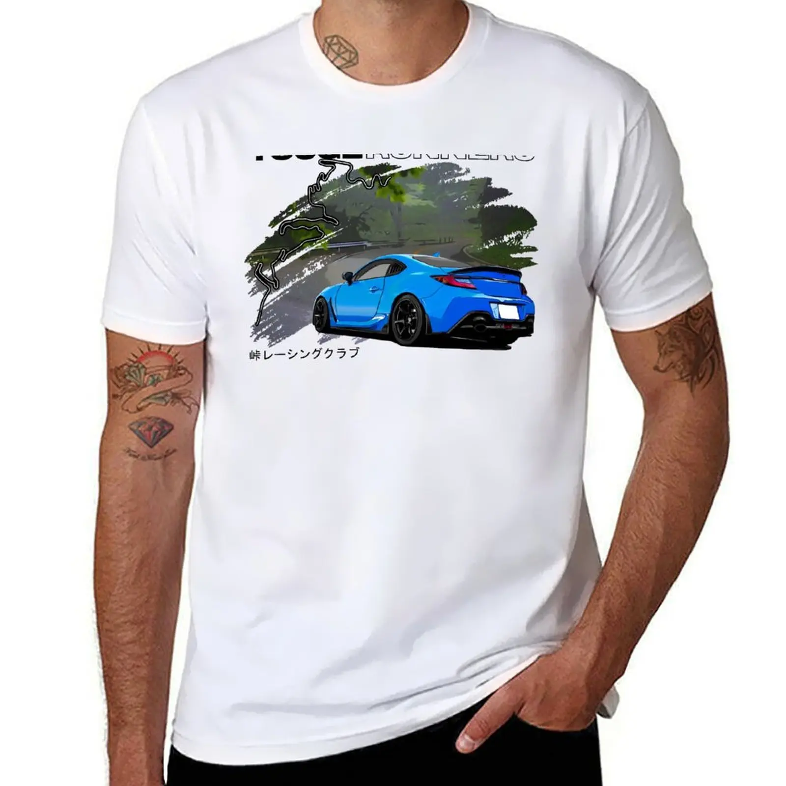

Touge Runners GR86 - Black Font T-Shirt Luxury man animal prinfor boys cute tops men workout shirt