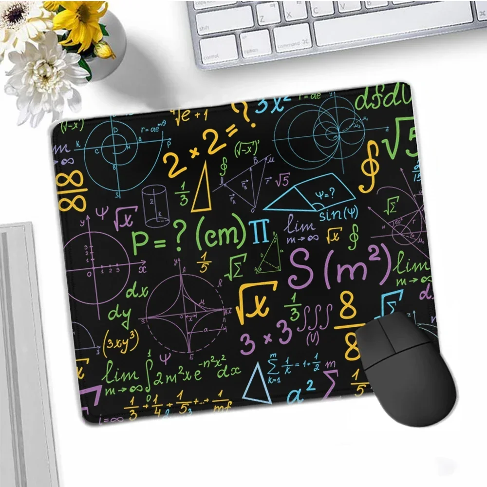 

Geometric Math Formula Small Gaming Mouse Pad Gamer Keyboard Mousepad Computer Mouse Mat Laptop Carpet Anime Mause pad Desk Mat