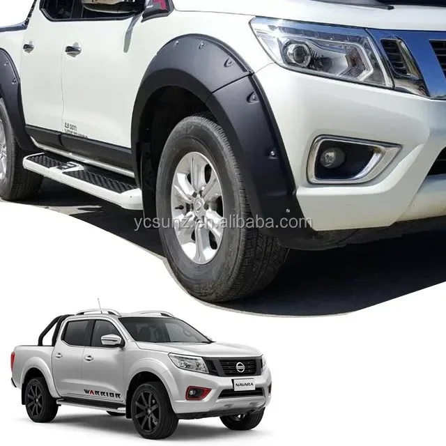 

YCSUNZ for Navara NP300 2014-2016 Matte Black Fender Flare 9inch Wheel Arch Exterior Accessories