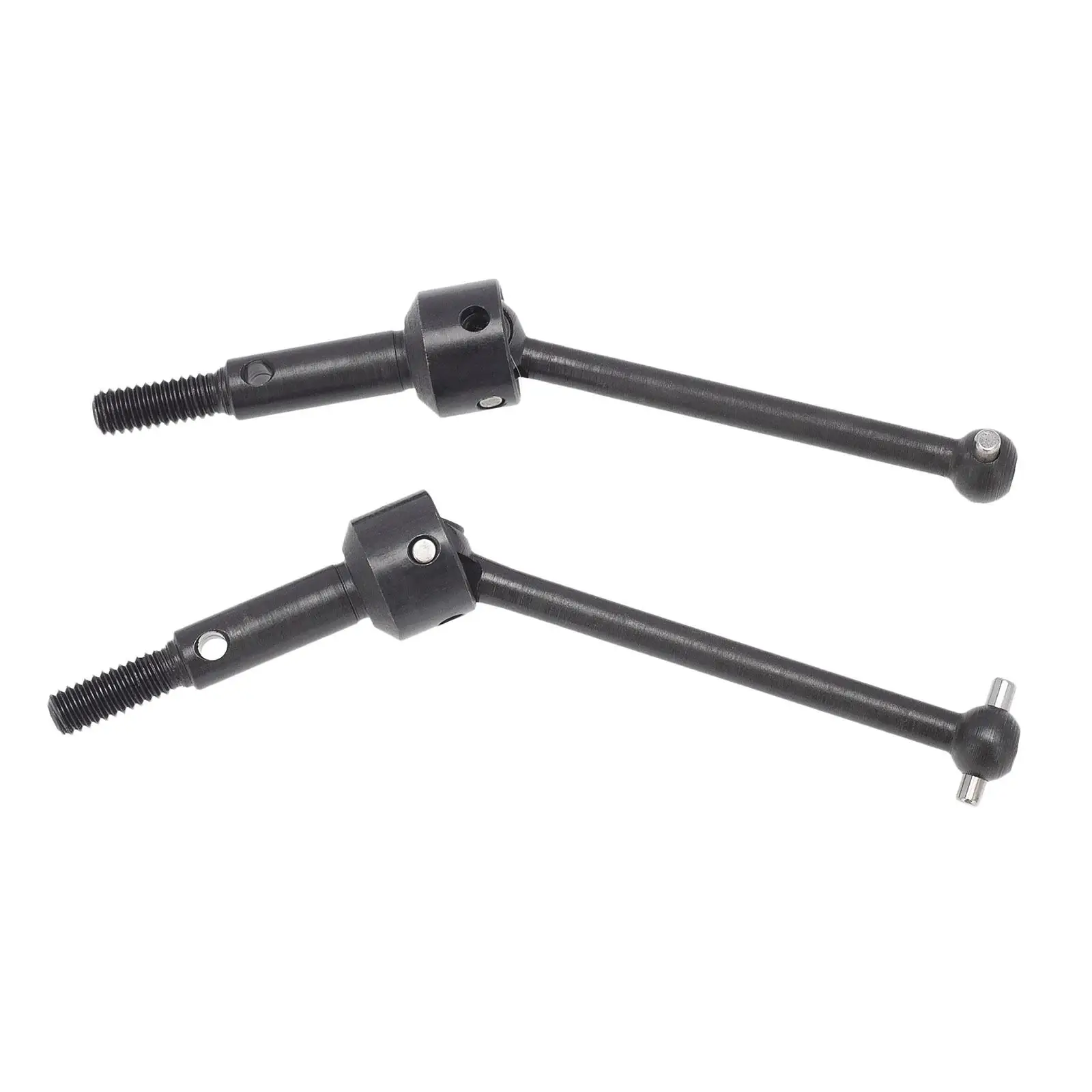 RC Car Front Drive Shaft Metal Upgrade Kit 72mm Black Durable Shaft for Crawler Rock Truck