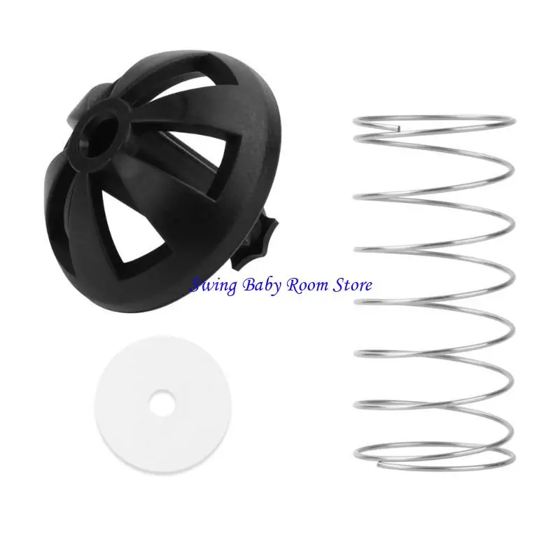 K1AD High Efficiency Brew Basket Stop Valves Kits Coffee Machine Brewing Basket Bottom Spring Loaded Stopper for DCC-1200