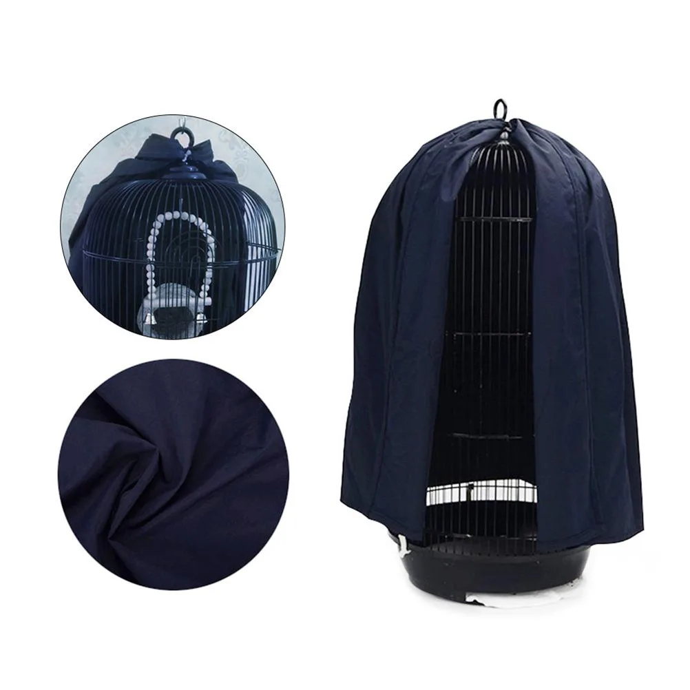 

Creative Pet Round Breathable Mesh Cloth Parrot Net Lightweight Dark Blue Easy Install Skirt Durable Accessory Supplies Cage Net
