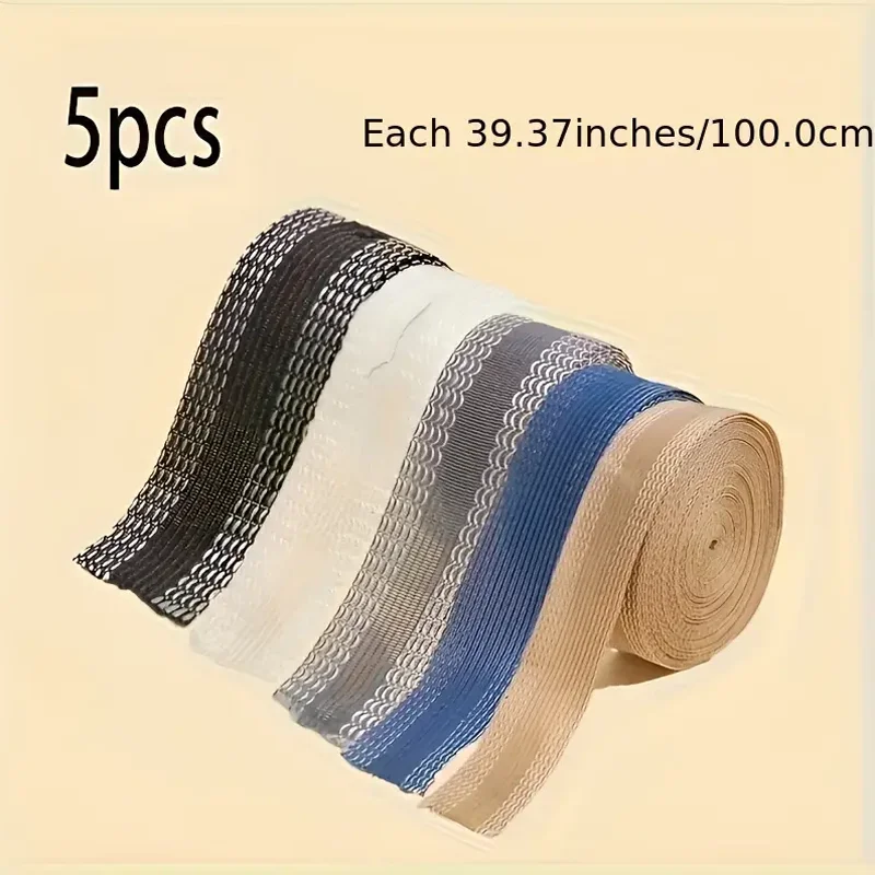 5PCS cut-free trouser legs, self-adhesive edge pull stickers, no need to sew hemming repair