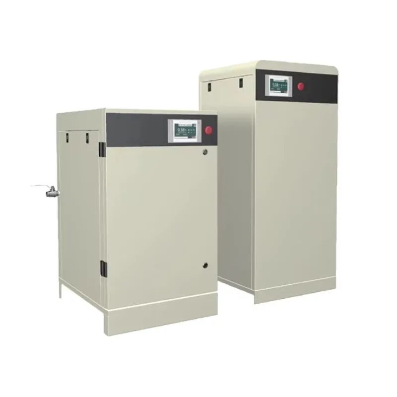Less Than 60dB Noise Oil Free Scroll 3.7-7.5Kw Permanent Magnet Direct-Drive Complete Machine Oil Free Scroll air Compressor