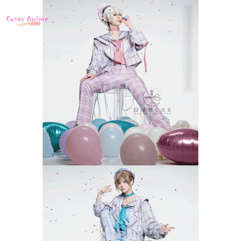 لعبة NIJISANJI Kanae Kuzuha أزياء تنكرية موحدة لحفلة الهالوين للنساء والرجال كرنفال الدعامة