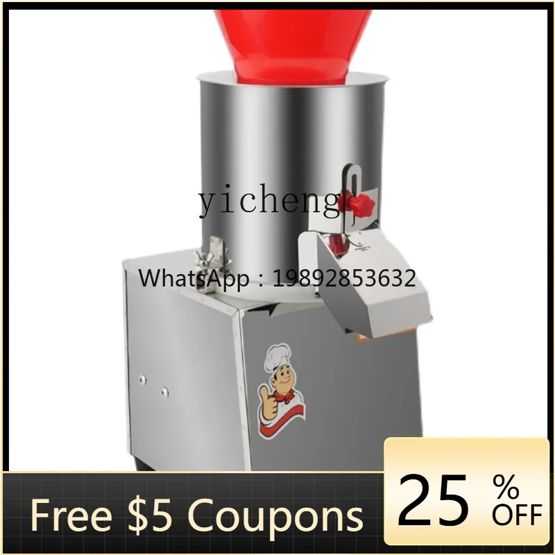 

Tenghao Vegetable Crusher Commercial Automatic Vegetable Stuffing Machine Breeding Electric Vegetable Beater Canteen