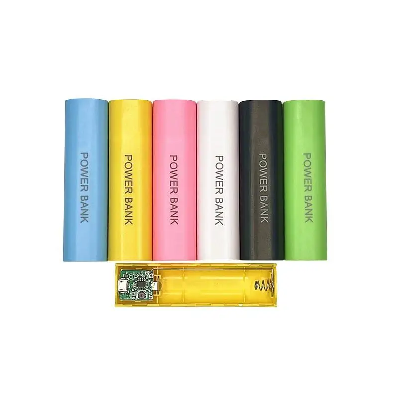 1 Stücke Tragbare Shell 18650 Power Bank Leichte Mini Ladebox 1-Abschnitt 18650 Batterie Power Bank Fall Für Handy MP3 MP4