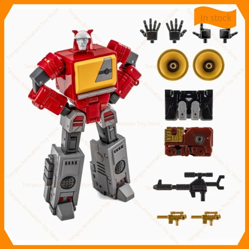 【شحن على مدار 24 ساعة】 ألعاب متحولة NA H62 Blaster Louie G1 مجسم حركة صغير الحجم مع صندوق