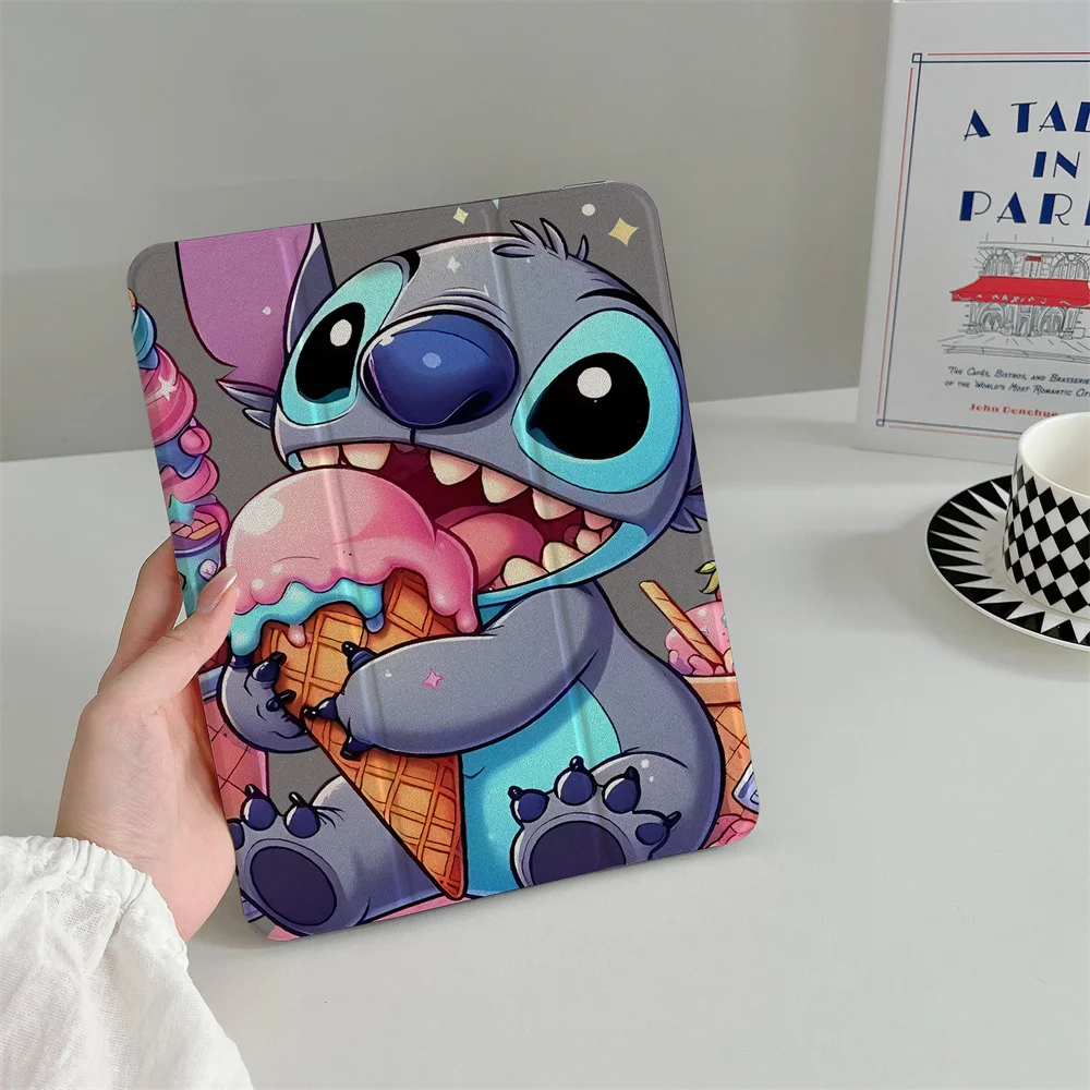 

Cute Cartoon For iPad Pro 2025 11 inch Air 2024 10th iPad 7 8 9 10.2 Air 5 4 10.9 5 6 9.7 inch Air3 10.5 Mini with Pen Holder