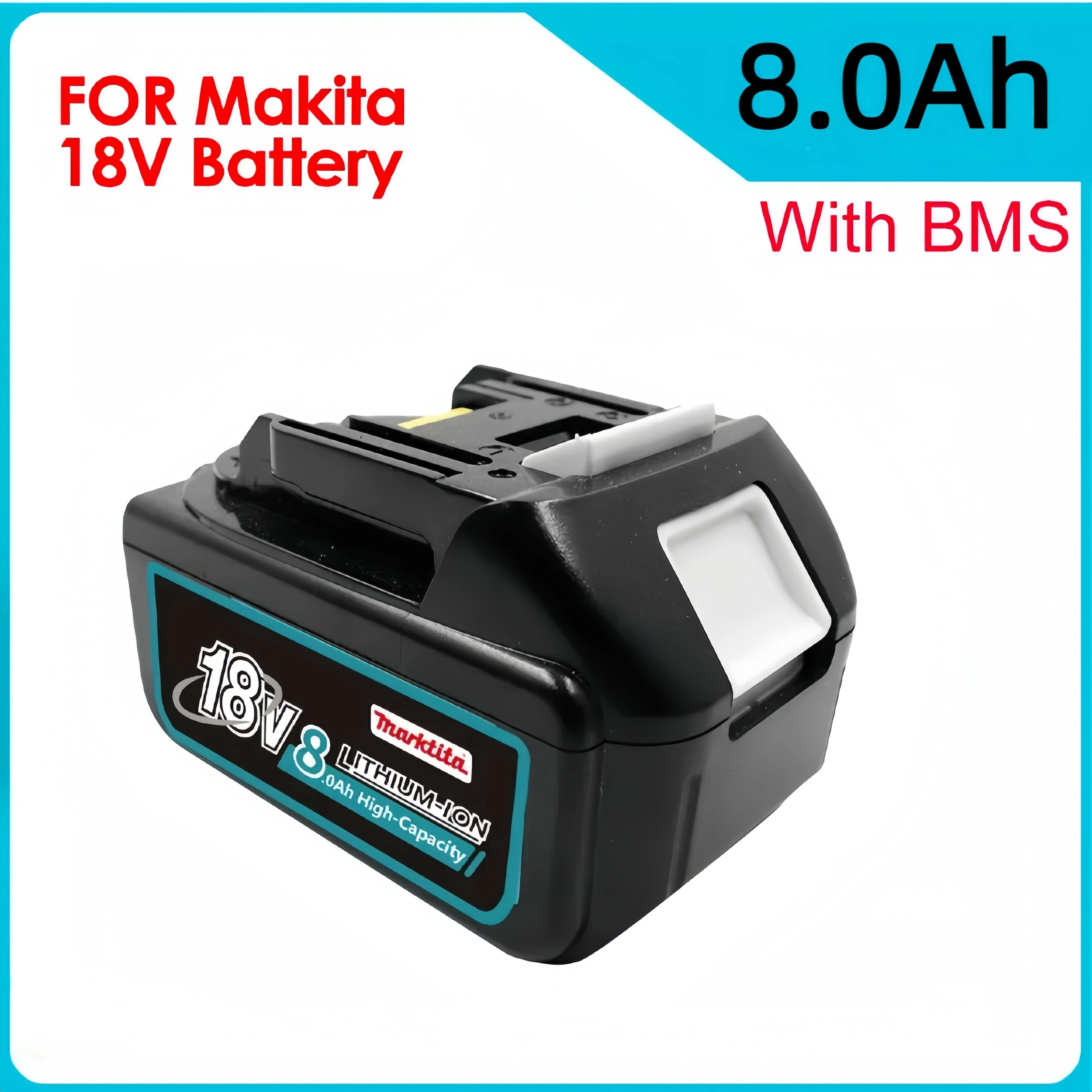 

BL1850B For Makita 18V Battery 12000mAh Battery For Makita Electric Tool BL1830 BL1850 BL1860 LXT400 Rechargeable Battery DC18RC