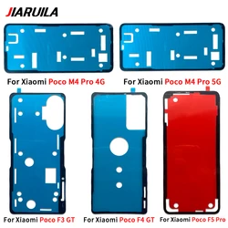 Back Adhesive For Xiaomi Poco F3 F4 GT F5 Pro M4 Pro 4G 5G Rear Battery Cover Sticker Tape Glue