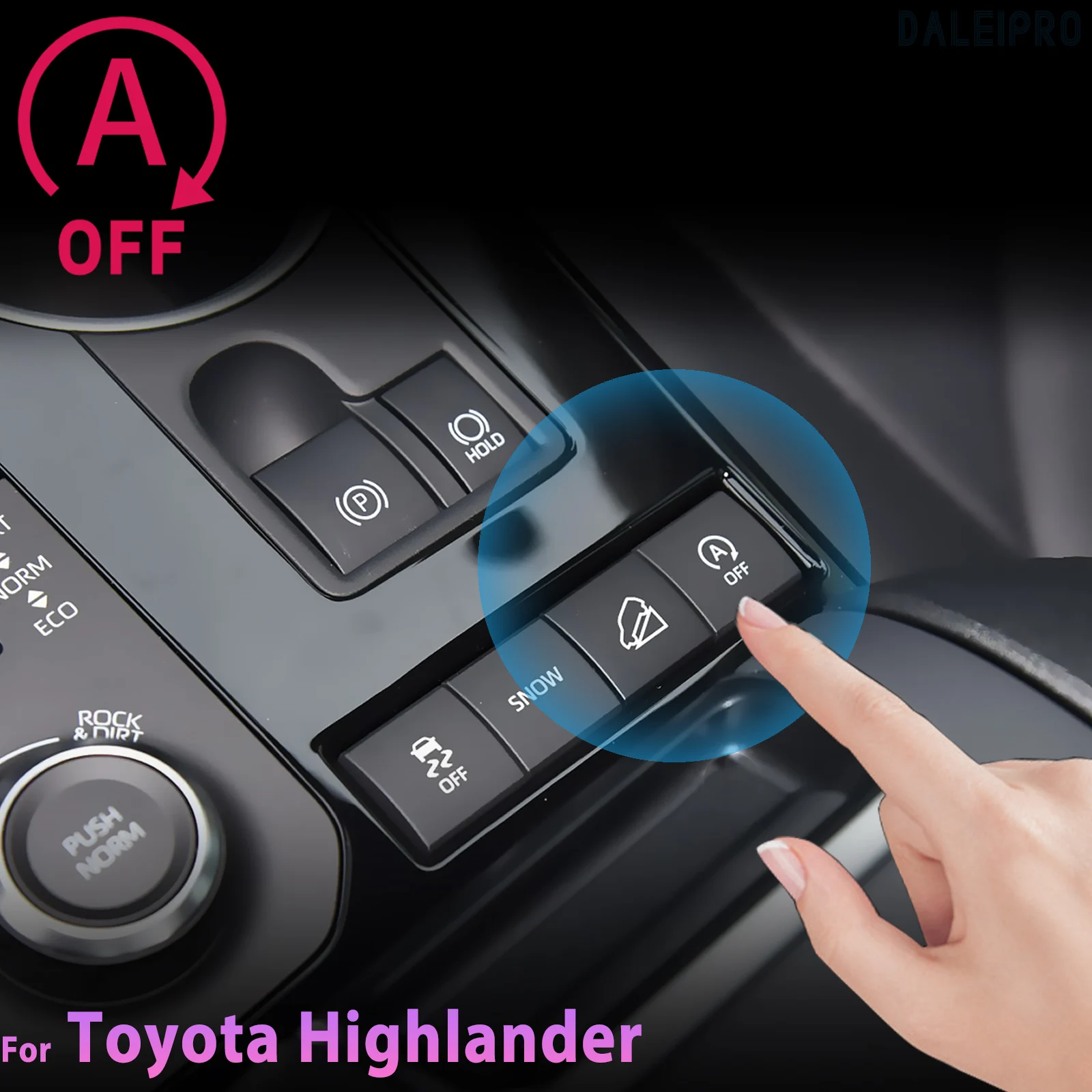 For Toyota Highlander XU70 2020-2025 Automatic Stop Start Engine System Memory Module Cancel Car Auto Start Stop Switch