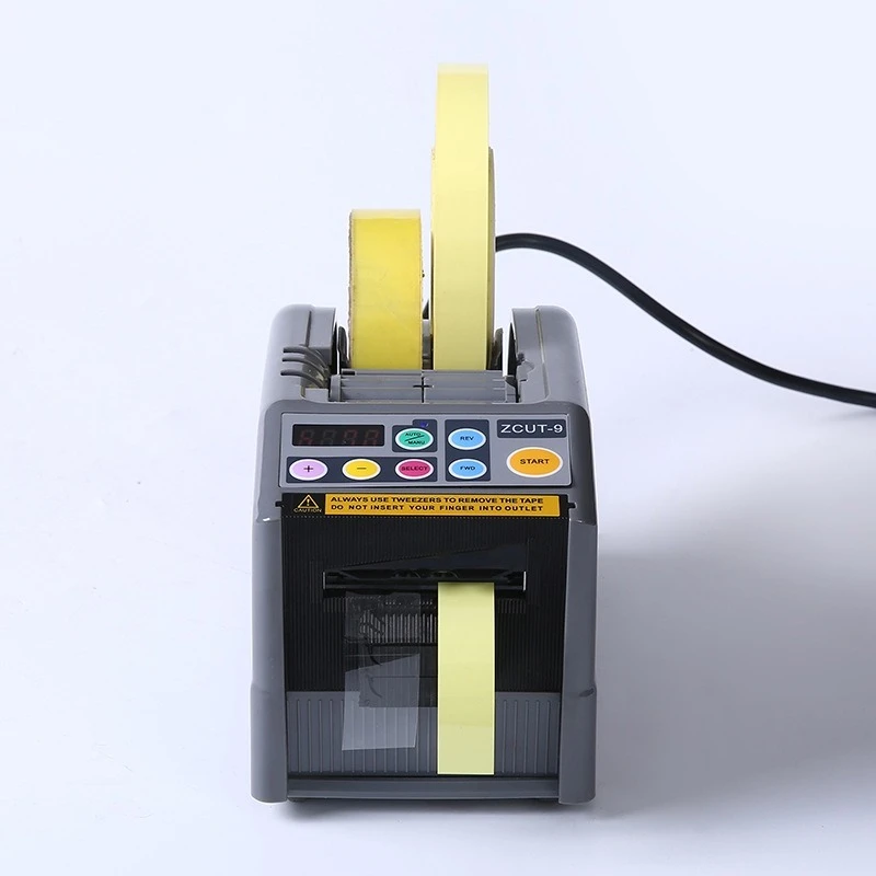 Automatic Tape Dispensers Non Adhesive Tape Cutter Packing Machine Masking Paper Dispenser Plastic Wheel