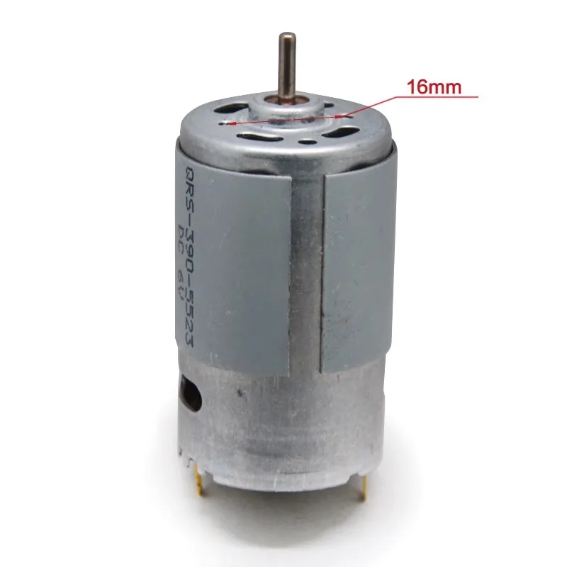 High Speed RS390 DC Motor DC 6V 5500 RPM Power Accessories DIY Ship Model Car Model Vacuum Cleaner Motor