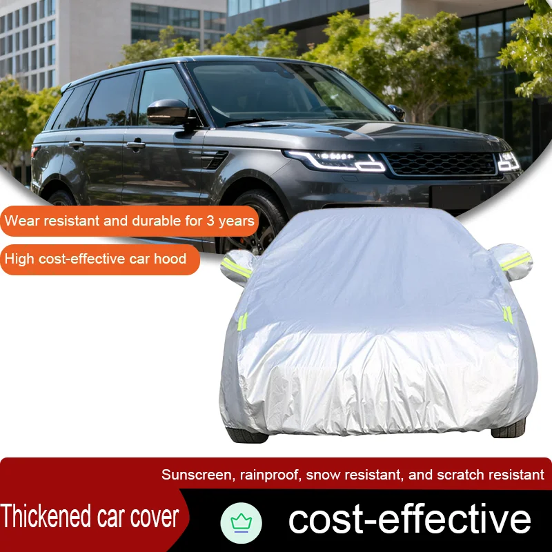 For Land Rover Range Rover Sport, a thickened car cover for sun protection, protection against rain, snow, and scratches