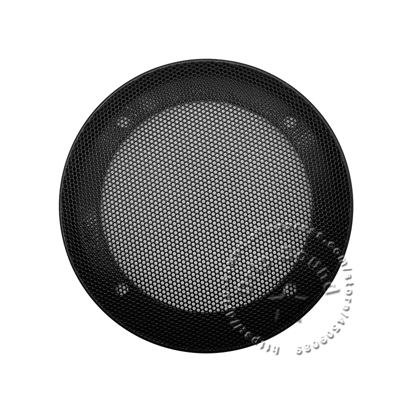 For 4"/5"/6.5" Inch Speaker Grill Cover Hige-grade Car Audio Decorative Circle Metal Mesh Grille Protection Net #Three sizes