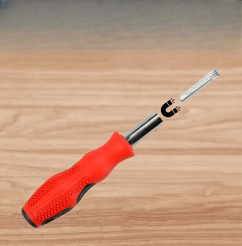 Multi Functional Precision Maintenance Manual Tool, 31 in 1 Screwdriver Mini Kit, Detachable Anti Slip Handle