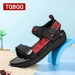 Sandali sportivi traspiranti estivi per bambini per ragazzi scarpe da spiaggia Casual comodi sandali antiscivolo alla moda per bambini con suola morbida