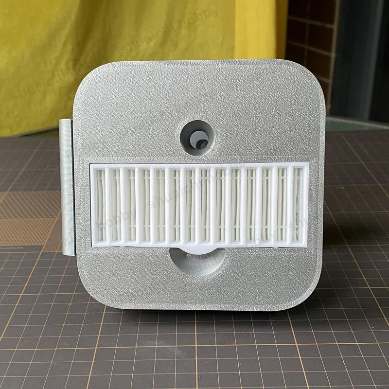 Support de bureau sous le bureau avec filtre HEPA, pièces de base anti-poussière pour Mac Mini m4, famille d'animaux de compagnie, 1 ensemble, PLA conflicket, 2024